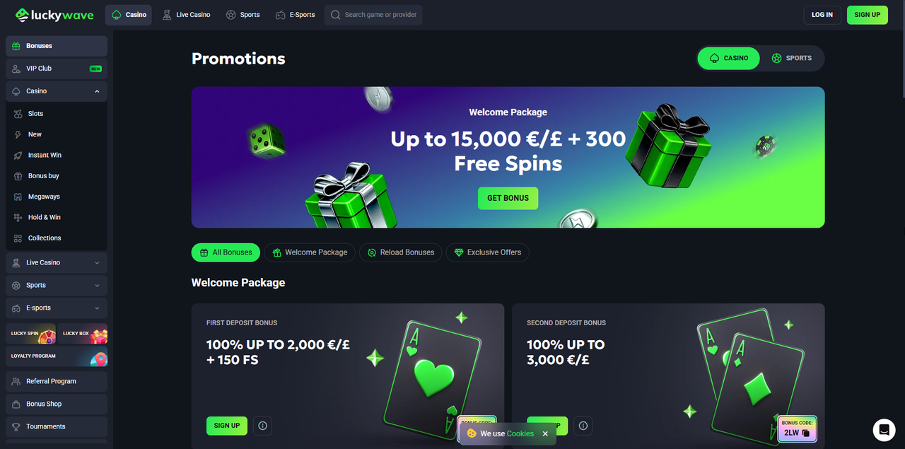 Luckywave Casino Casino